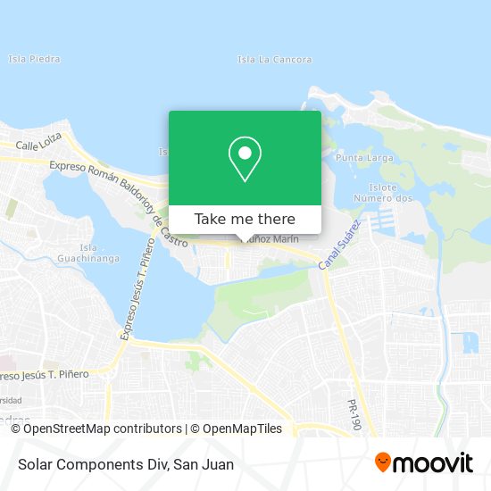 Solar Components Div map