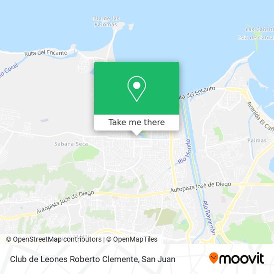 Club de Leones Roberto Clemente map