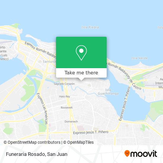 Mapa de Funeraria Rosado