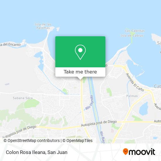 Colon Rosa Ileana map