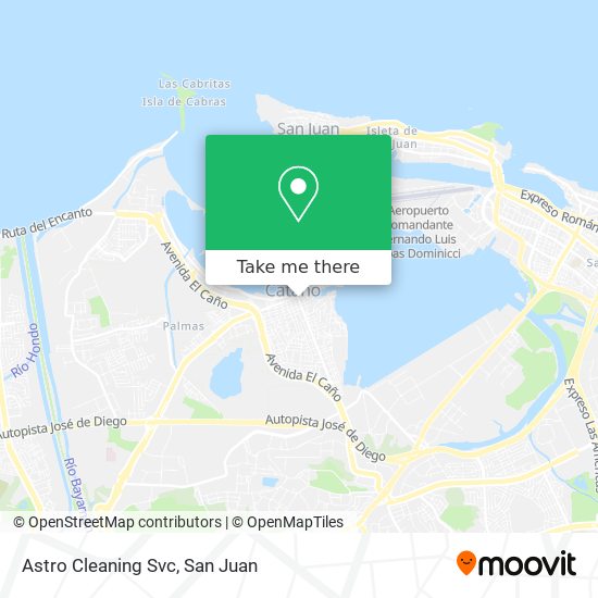 Astro Cleaning Svc map