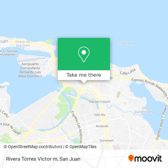 Rivera Torres Victor m map