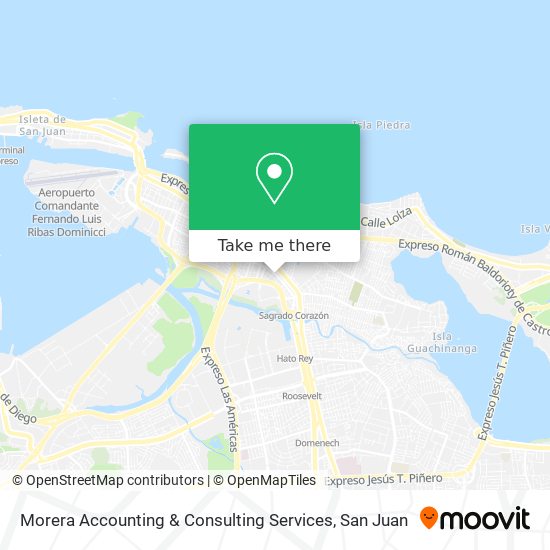 Mapa de Morera Accounting & Consulting Services