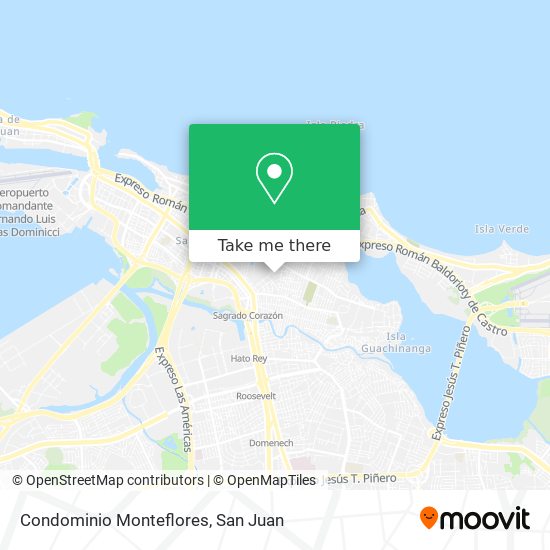 Condominio Monteflores map