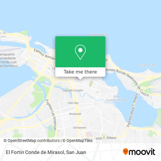 El Fortin Conde de Mirasol map