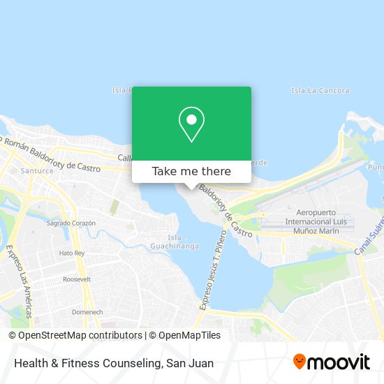 Mapa de Health & Fitness Counseling