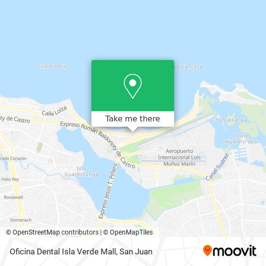 Oficina Dental Isla Verde Mall map