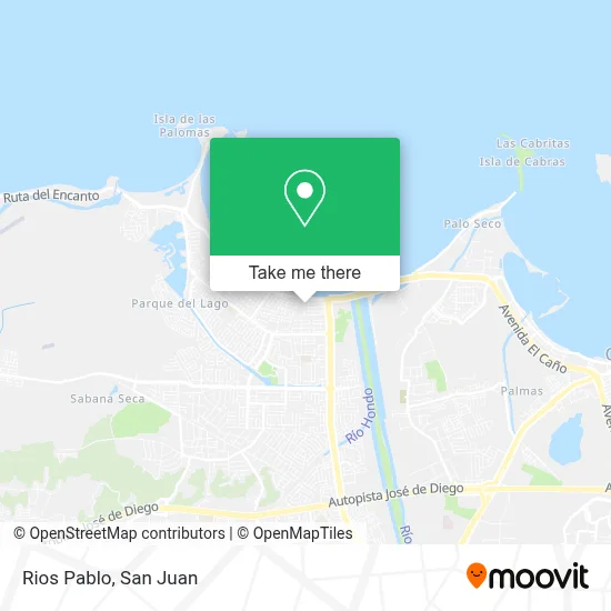 Rios Pablo map