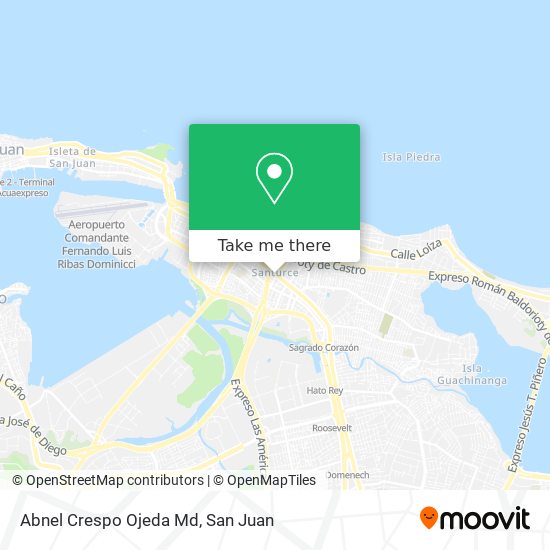 Abnel Crespo Ojeda Md map