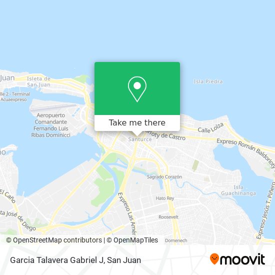 Garcia Talavera Gabriel J map