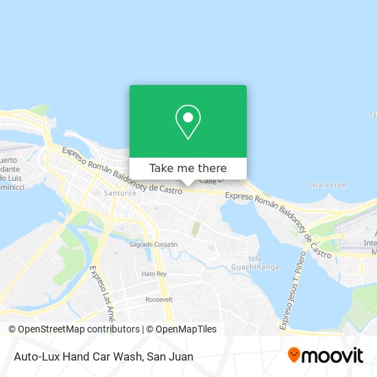 Auto-Lux Hand Car Wash map