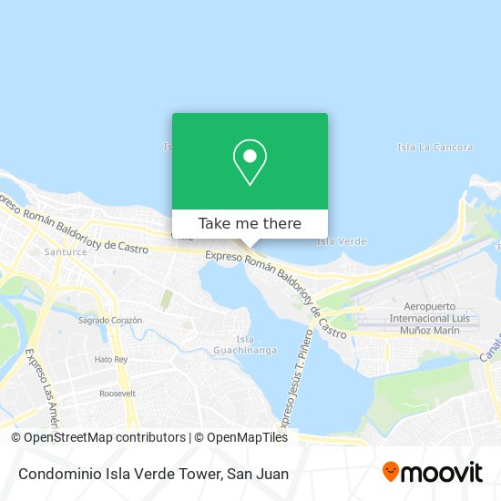 Mapa de Condominio Isla Verde Tower