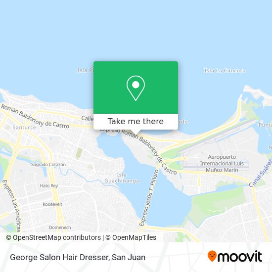 Mapa de George Salon Hair Dresser