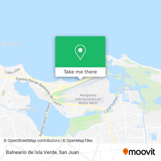 Balneario de Isla Verde map
