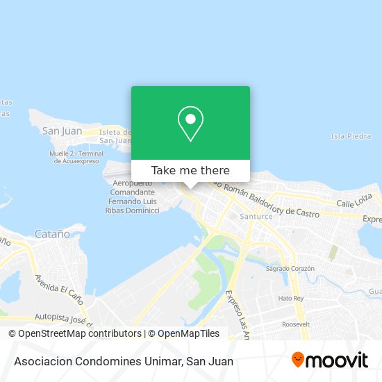 Asociacion Condomines Unimar map