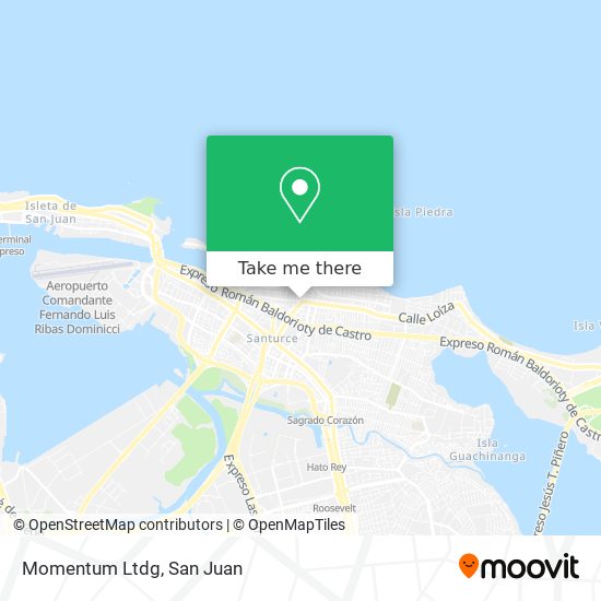 Momentum Ltdg map