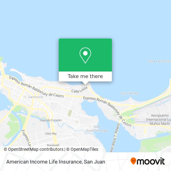 Mapa de American Income Life Insurance