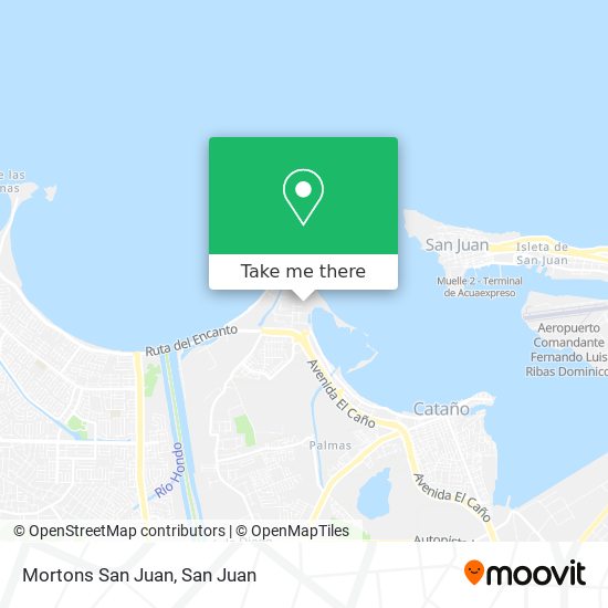Mortons San Juan map