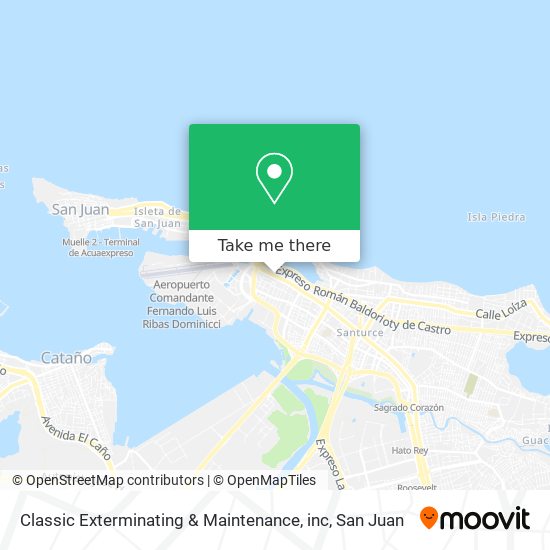 Classic Exterminating & Maintenance, inc map