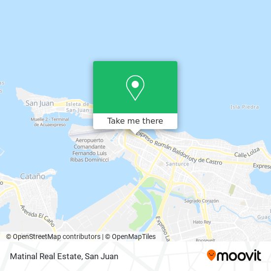 Matinal Real Estate map