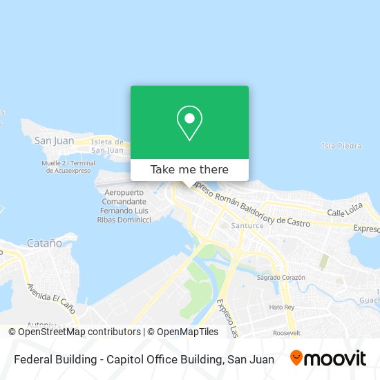 Federal Building - Capitol Office Building map
