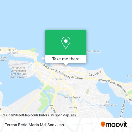 Teresa Berio Maria Md map