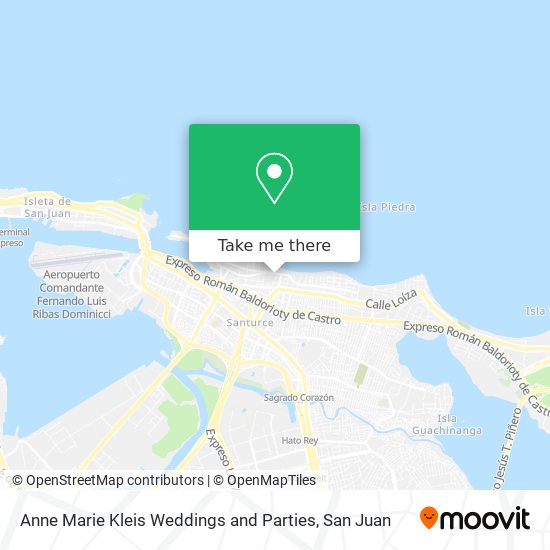 Anne Marie Kleis Weddings and Parties map