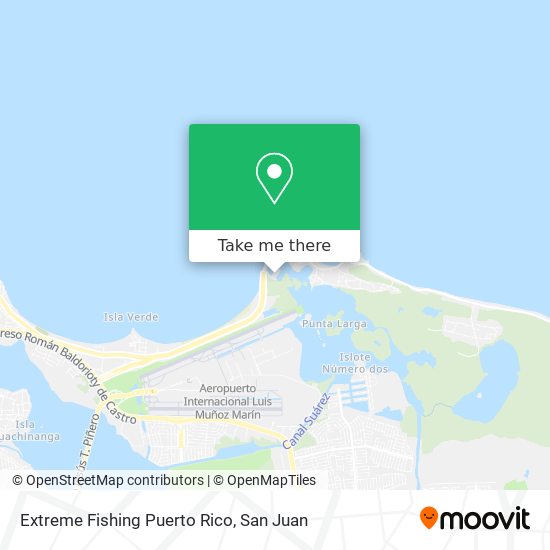 Extreme Fishing Puerto Rico map