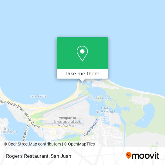 Mapa de Roger's Restaurant