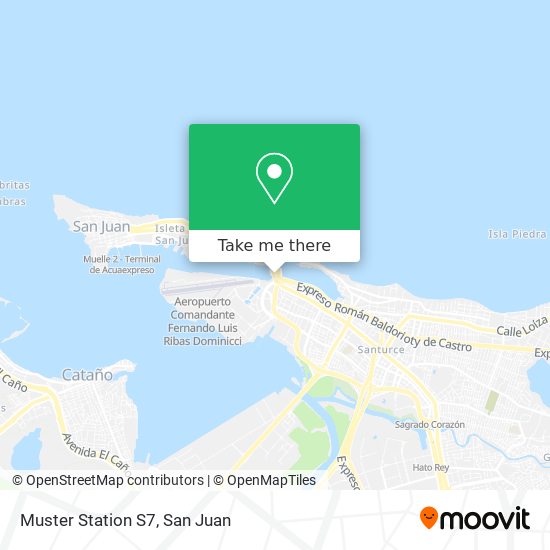 Mapa de Muster Station S7