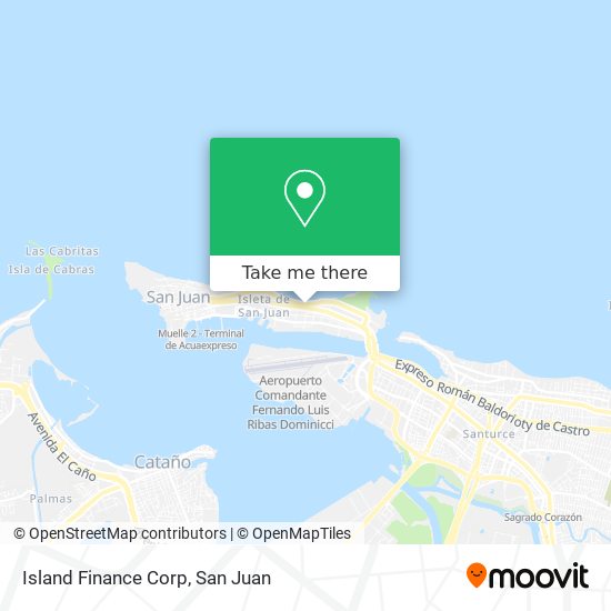 Island Finance Corp map