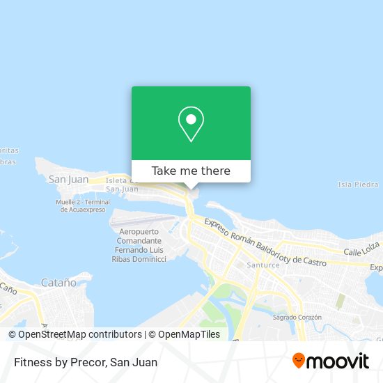 Mapa de Fitness by Precor