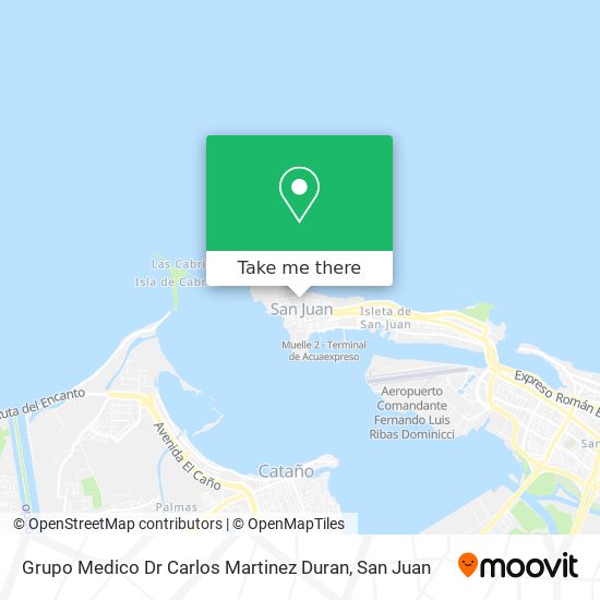 Grupo Medico Dr Carlos Martinez Duran map