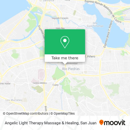 Angelic Light Therapy Massage & Healing map