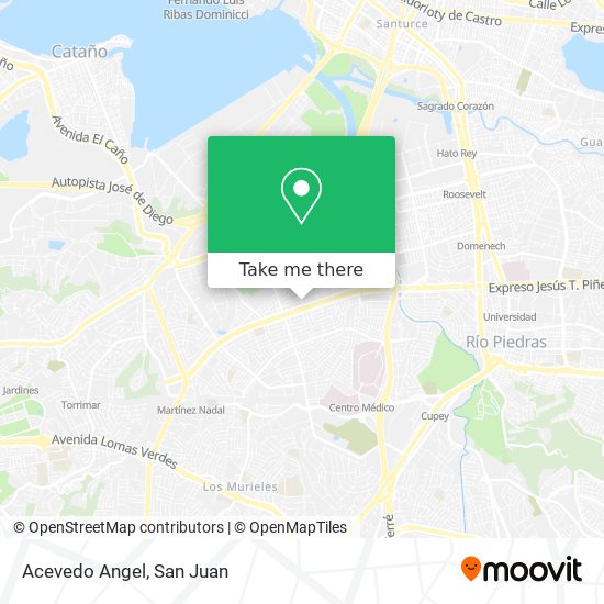 Acevedo Angel map