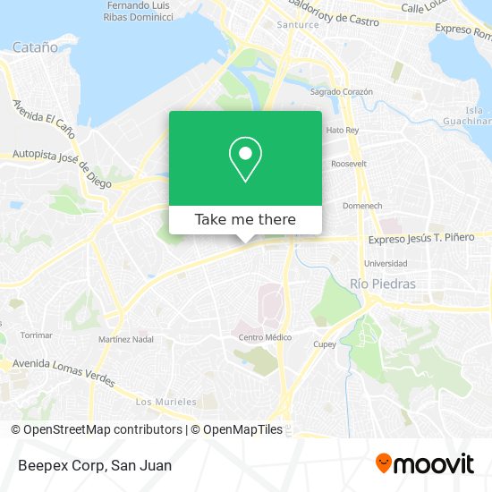 Mapa de Beepex Corp