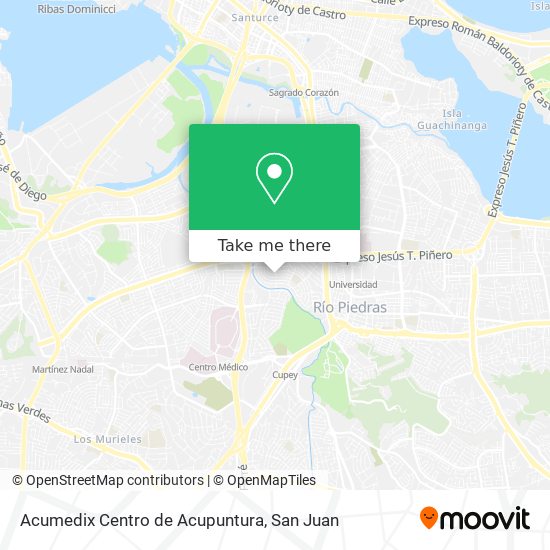 Acumedix Centro de Acupuntura map
