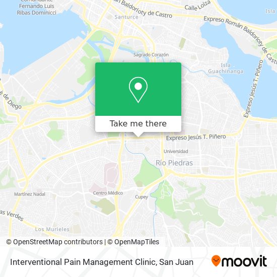 Interventional Pain Management Clinic map