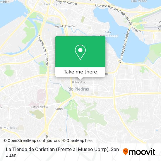 La Tienda de Christian (Frente al Museo Uprrp) map