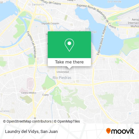 Laundry del Vidys map