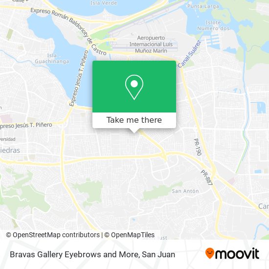 Bravas Gallery Eyebrows and More map