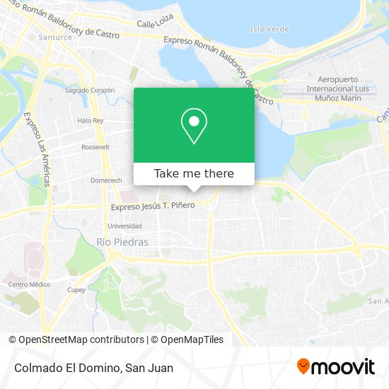 Colmado El Domino map