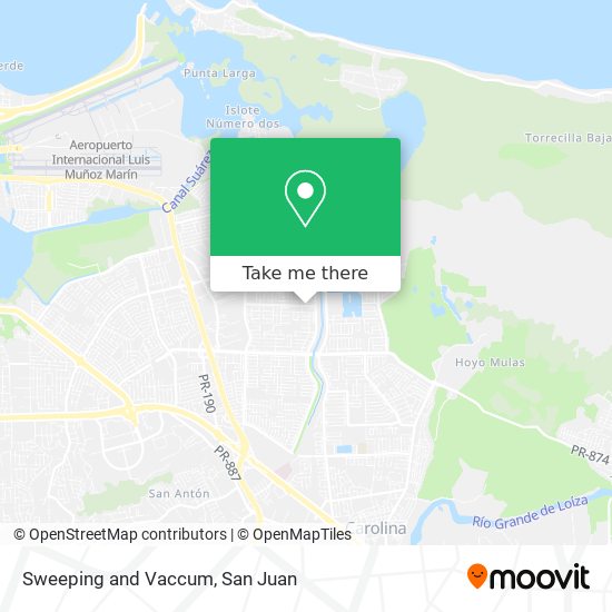 Sweeping and Vaccum map
