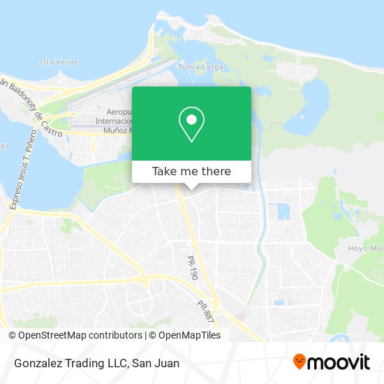 Gonzalez Trading LLC map