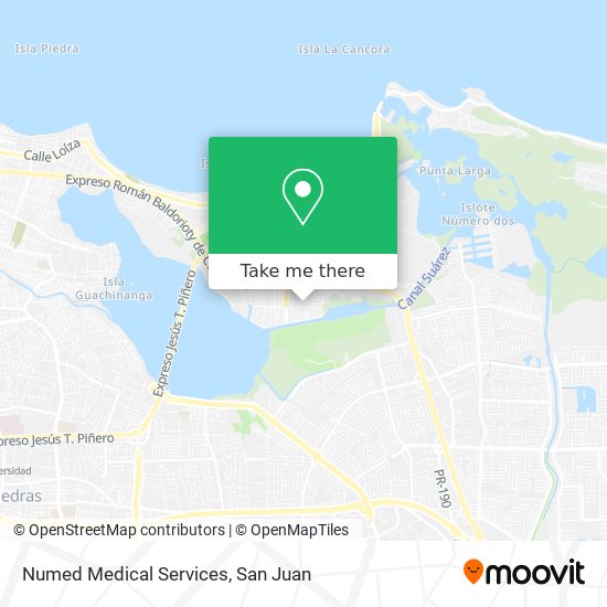 Numed Medical Services map