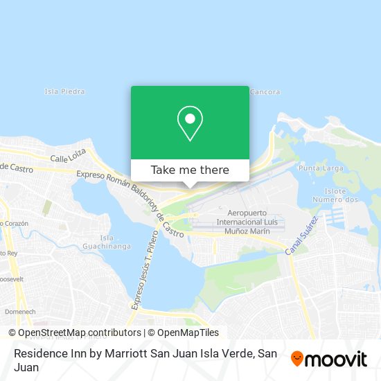 Residence Inn by Marriott San Juan Isla Verde map