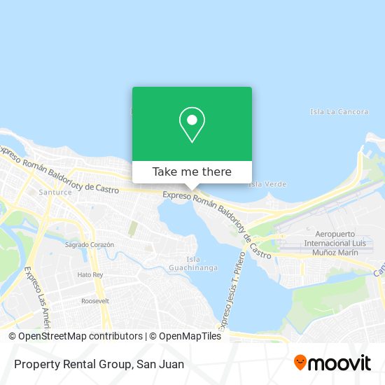 Property Rental Group map