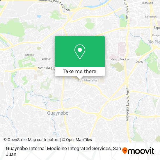 Guaynabo Internal Medicine Integrated Services map