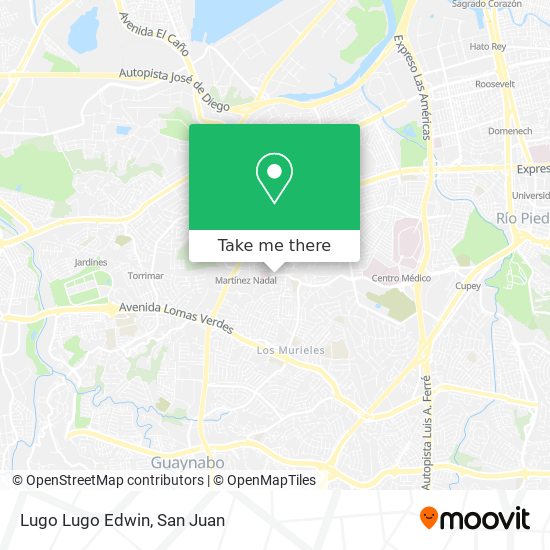 Lugo Lugo Edwin map