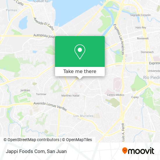 Jappi Foods Com map